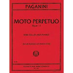 Moto Perpetuo, Op.11 for cello and piano; Niccolo Paganini