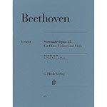 Serenade, op. 25 (flute/violin/viola); Ludwig van Beethoven