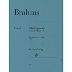 Piano Quartet in C Minor, op. 60; Johannes Brahms (G. Henle Verlag)