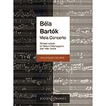 Concerto, op. post. viola (edited by Peter Bartok); Bela Bartok (Boosey & Hawkes)