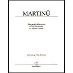 Rhapsody-Concerto for Viola and Piano (urtext); Bohuslav Martinu
