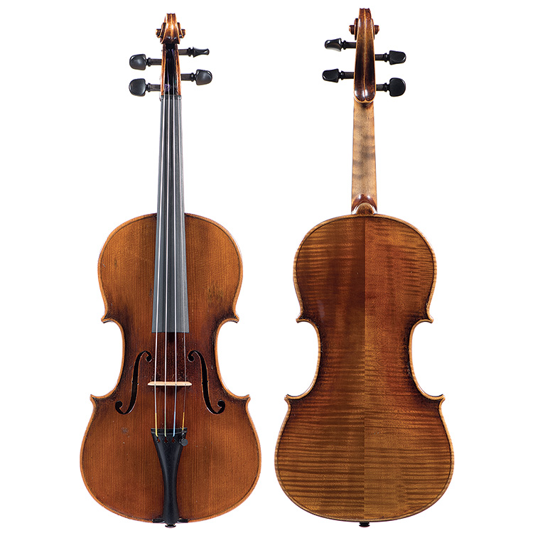 German violin labeled "Stradivarius", mid 20th century