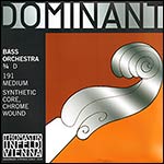 Dominant 3/4 Bass D String: Medium