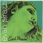 Evah Pirazzi 1/4-1/8 Violin String Set - Medium with Steel Ball End E