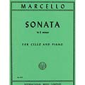 Sonata op.2 no.2 in E Minor, cello; Benedetto Marcello (International)