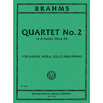 Piano Quartet in A Major, op. 26; Johannes Brahms (International Music)