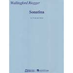 Sonatina for violin and piano; Wallingford Riegger (Marks)