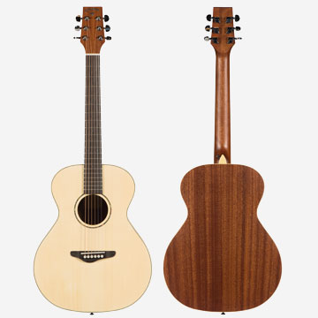 Echo Bridge Guitar front and back