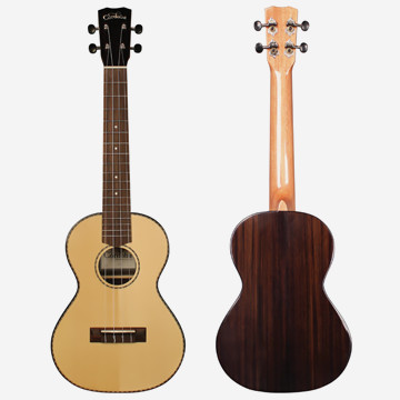 Ukulele front and back