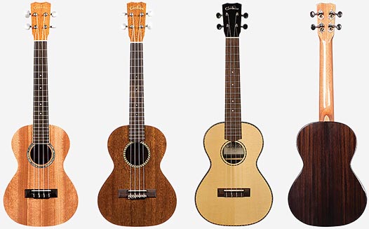 Ukuleles | Baritone, Tenor, Soprano, for Carriage House