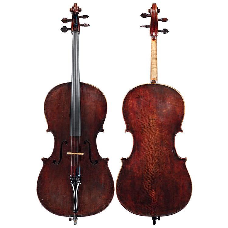 James and Henry Banks cello, Salisbury circa 1790