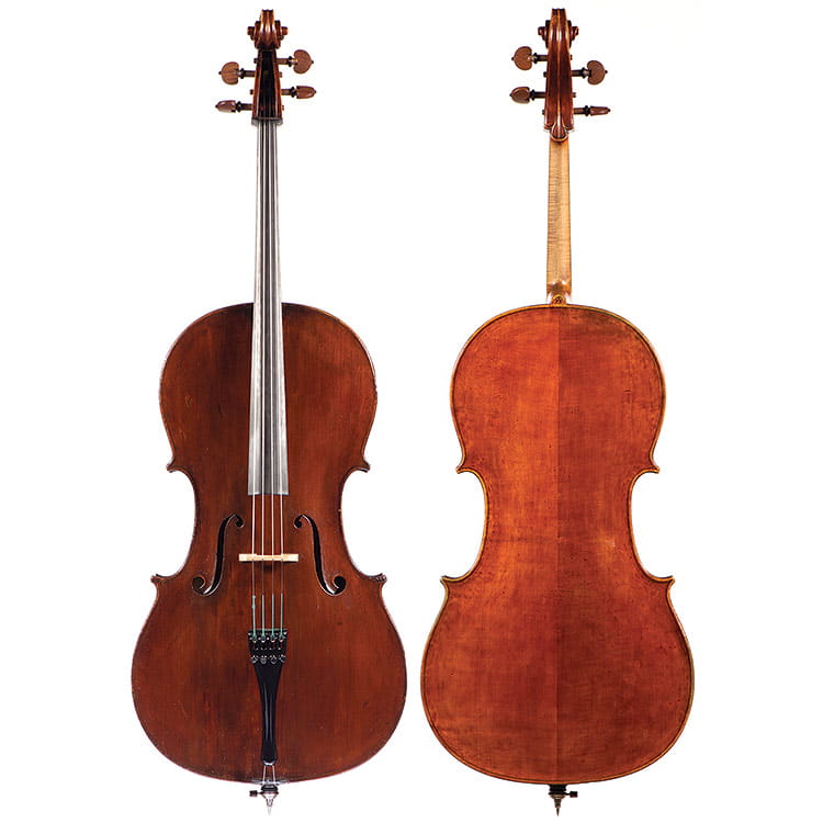 Riccardo Antoniazzi cello, Milan 1910