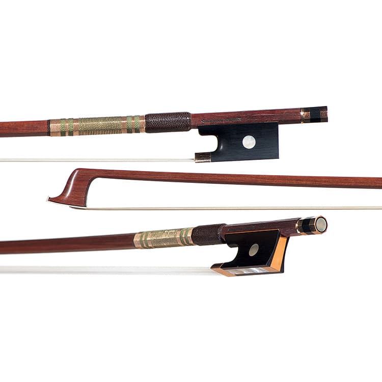 Morgan Andersen gold-mounted violin bow