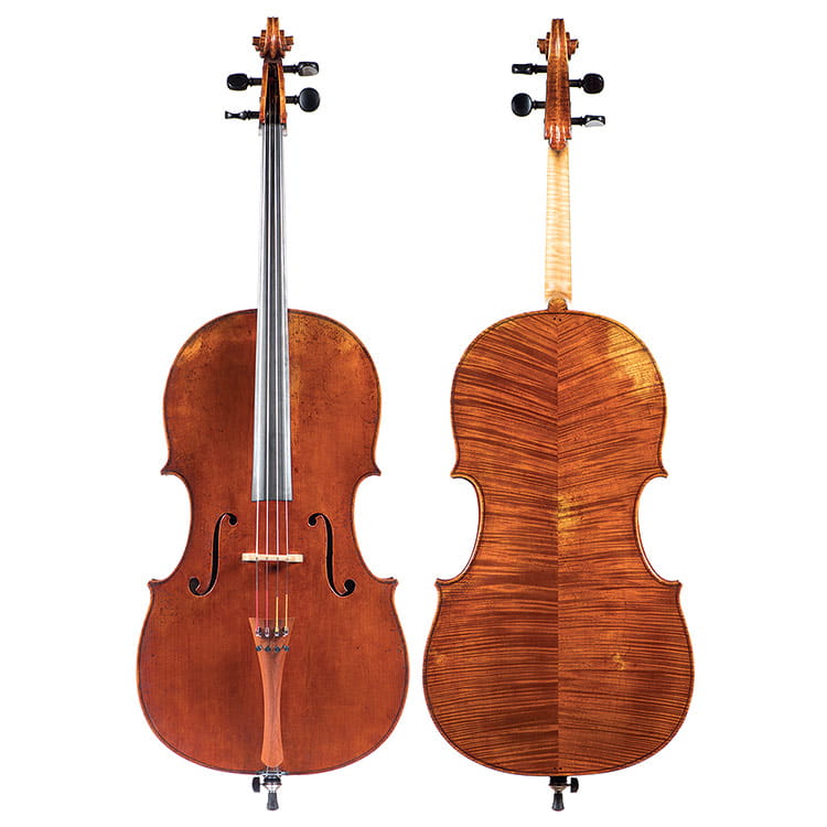 Grubaugh and Seifert cello, Petaluma 2020