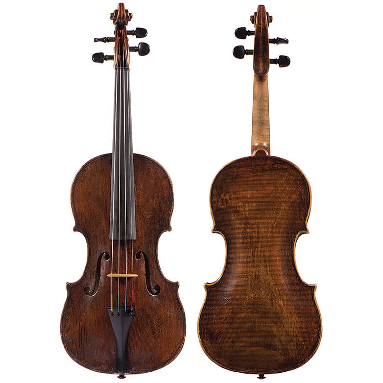 Pietro Cateni violin, Livorno circa 1780