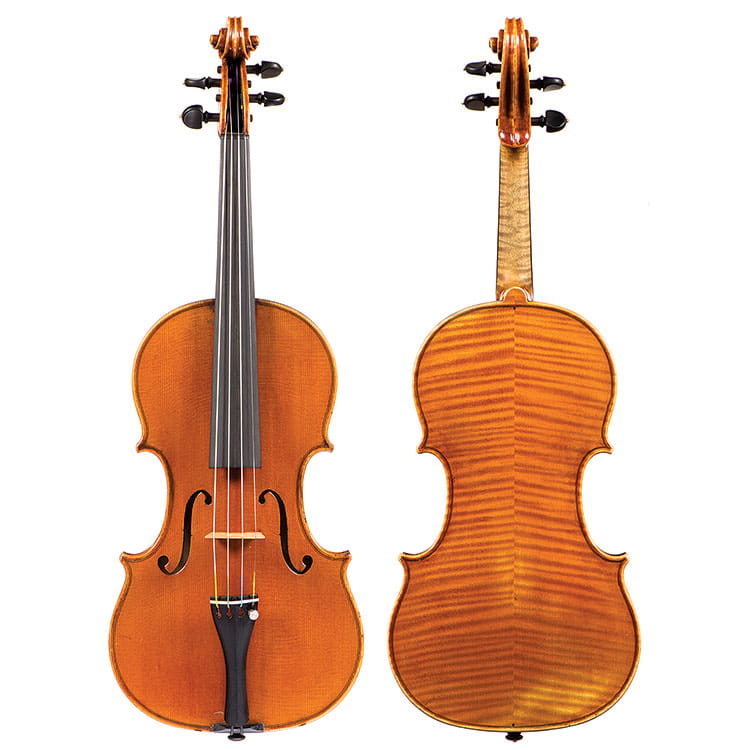 Natale Novelli violin, Milan 1956