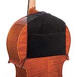 Cellobib: Sotto Voce - Black with Pocket