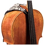 Cellobib: Symmetry - Charcoal and Light Brown design