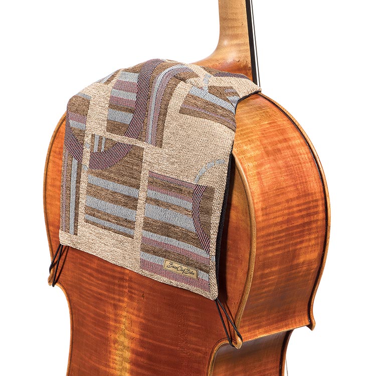 Cellobib: Moonsand - Beige and Mullticolor Design