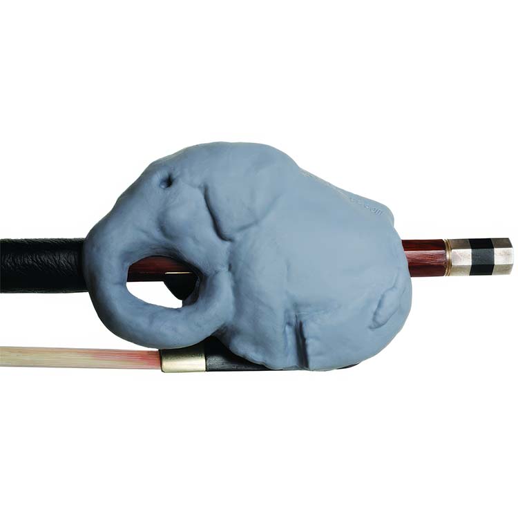 Things 4 Strings CelloPhant Gray Bow Accessory - Universal Fit for Cello