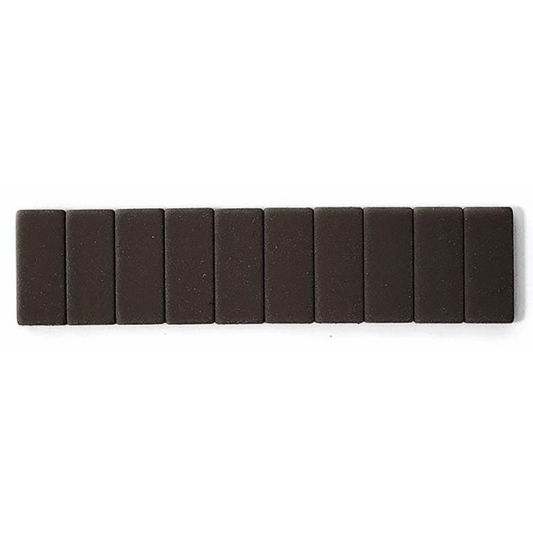 Blackwing Replacement Black Erasers, 10 pack