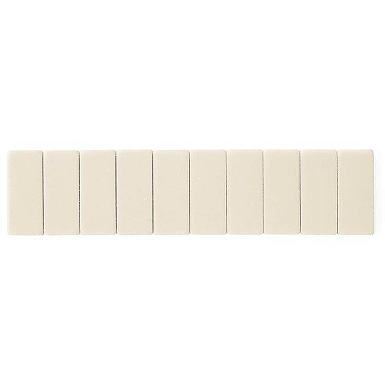 Blackwing Replacement White Erasers, 10 pack