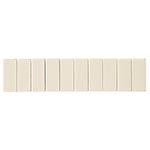 Blackwing Replacement White Erasers, 10 pack