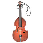 Upright Bass Ornament, 5""
