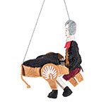 Beethoven with Piano Felt Ornament