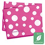 Beaumont Pink Polka Dot Microfiber Large Polishing Cloth