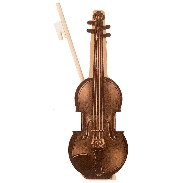 Cherub Box Violin & Bow