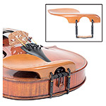 Guarneri Boxwood Chinrest for 4/4 Violin with Standard Black Bracket