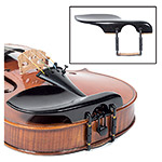 Guarneri Ebony Chinrest for 4/4 Violin with Standard Black Bracket