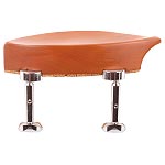 Kaufman Boxwood Chinrest for Violin with Hill Bracket