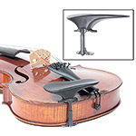 SAS Violin/Viola Chinrest, Ebony, 28mm, carbon barrel