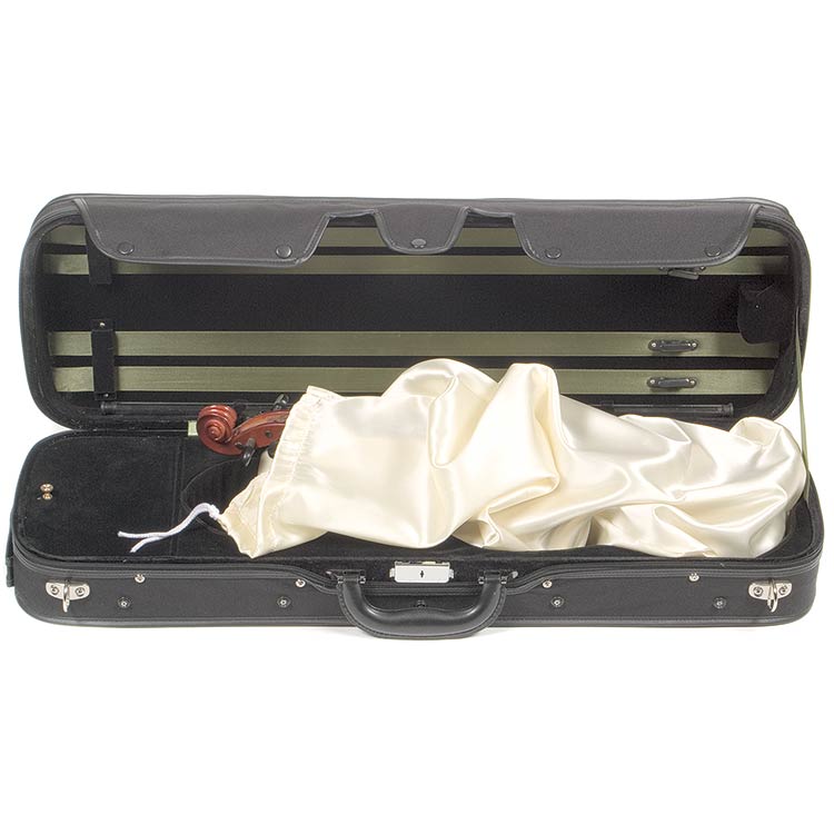 Bobelock Satin Pouch for Violin, Off-White