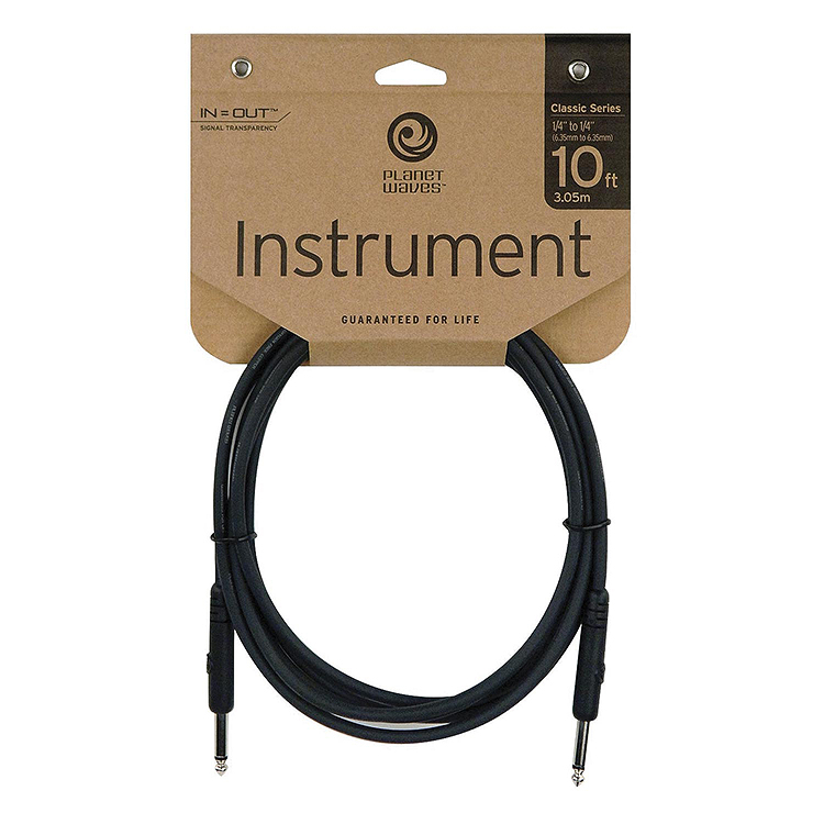 Planet Waves Classic Series 10' Instrument Cable