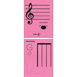 Violin 1st Position Regular Size Unlaminated Flashcards