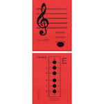 Clarinet Classroom Size Unlaminated Flashcards