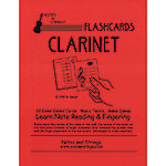 Clarinet Classroom Size Unlaminated Flashcards