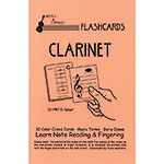 Clarinet Classroom Half Size Unlaminated Flashcards
