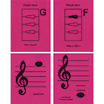 French Horn Regular Size Laminated Flashcards