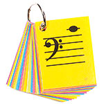 General Music Mini Size, Laminated Flashcards