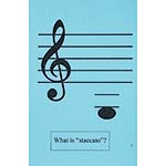 Mandolin Classroom Half Size Unlaminated Flashcards