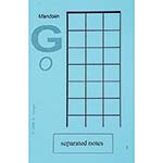 Mandolin Classroom Half Size Unlaminated Flashcards