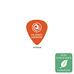 Planet Waves Duralin Guitar Pick, Standard Shape Light .60mm, 10 Pack