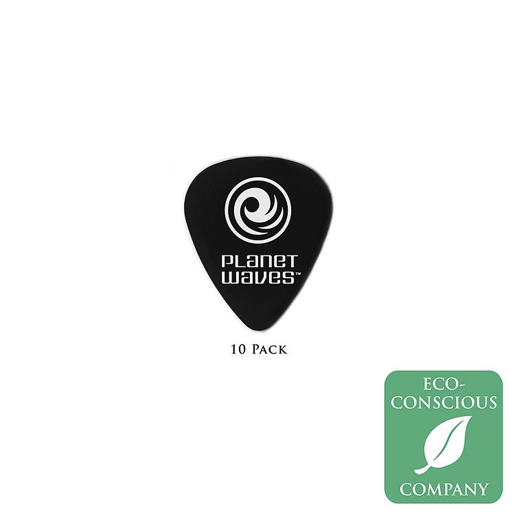 D'Addario Duralin Guitar Pick, Standard Shape Extra Heavy 1.5mm, 10 Pack