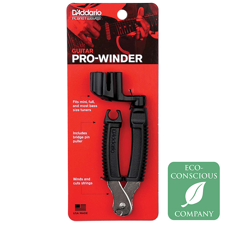 D'Addario Pro-Winder | Guitar String Winder, Cutter & Pin Puller