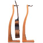 Zither Z Stand for Guitar - Mahogany