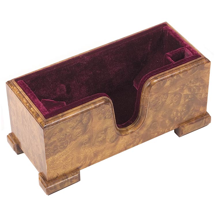 Master Violin Cradle - Wine interior